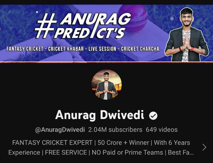 Anurag Dwivedi Youtube