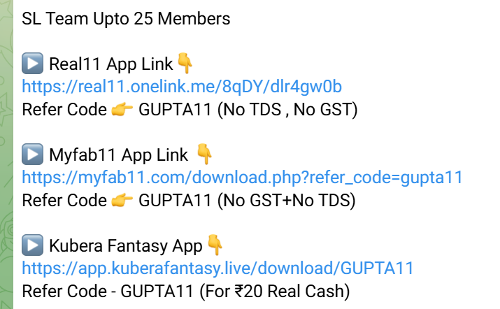 fantasy buzz telegram link